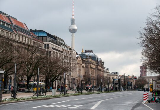 Umzug in Großstadt